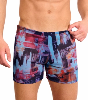 Mykonos Tan Through Swim Shorts tan through swimwear men, mens breathable swimwear