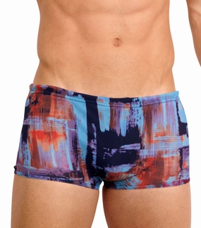 Mykonos Tan Through Swim Trunks tan through swimwear men, mens breathable swimwear