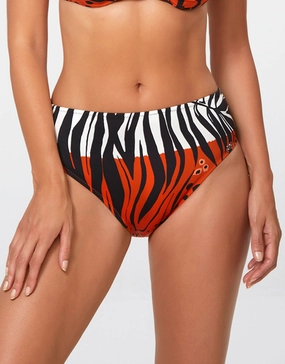 Nairobi Maxi Control Bikini Pant adjustable swim bottoms women, flattering bikini bottoms
