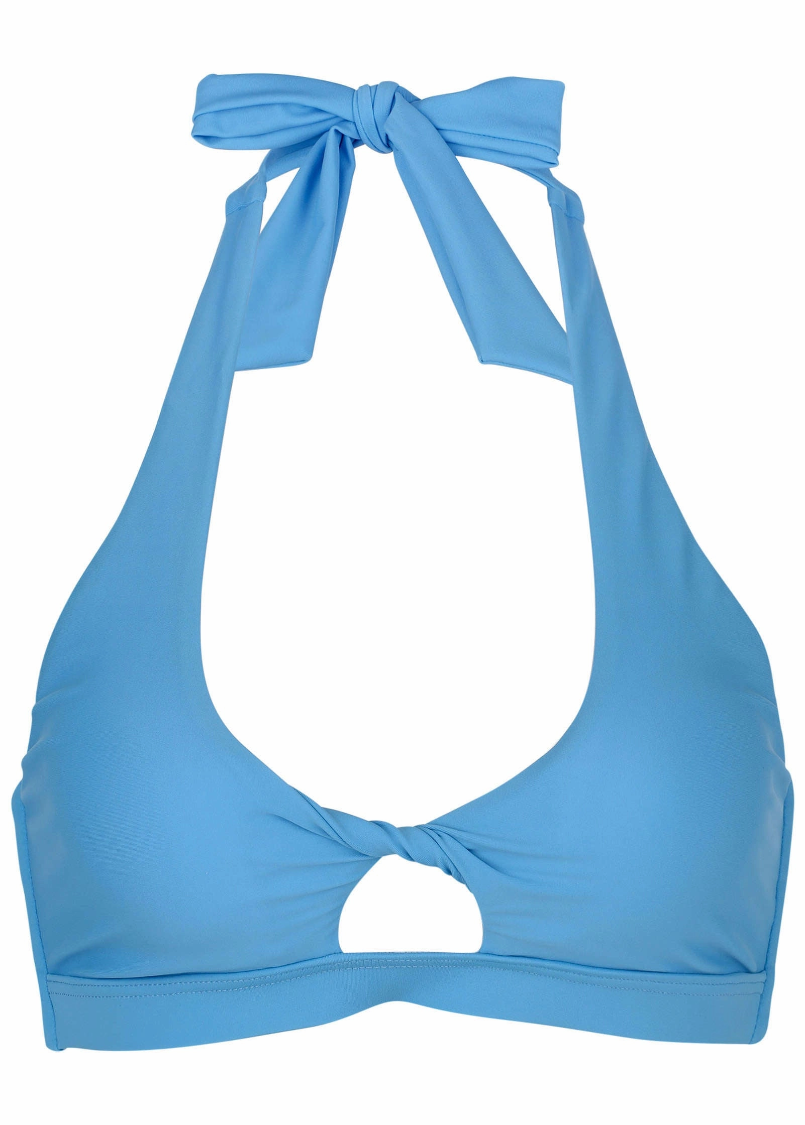 Nassau Halter Top - Azure Blue