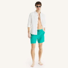 Nautica Mens 6" Quick-Dry Swim mens beach swimwear, quick dry mens swimsuits