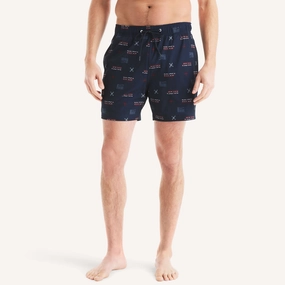 Nautica Mens 6" Quick-Dry Swim mens full coverage swimwear, stylish mens swim trunks