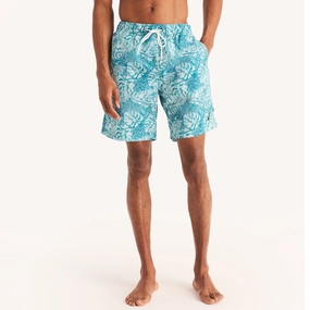 Nautica Mens Big & Tall Sustainably Crafted 8" Printed Quick-Dry Swim mens beach swimwear, quick dry mens swimsuits