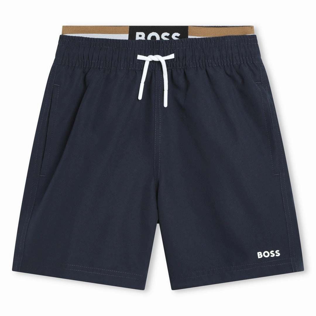 Navy Swim Shorts boys swimwear sets, boys swim trunks