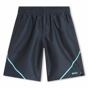 Navy Swim Shorts boys swimwear sets, boys swim trunks