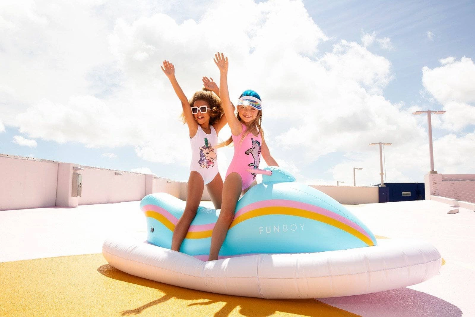 Neon Unicorn Swimsuit