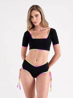 nia top halki padded swim tops, sporty swimwear tops