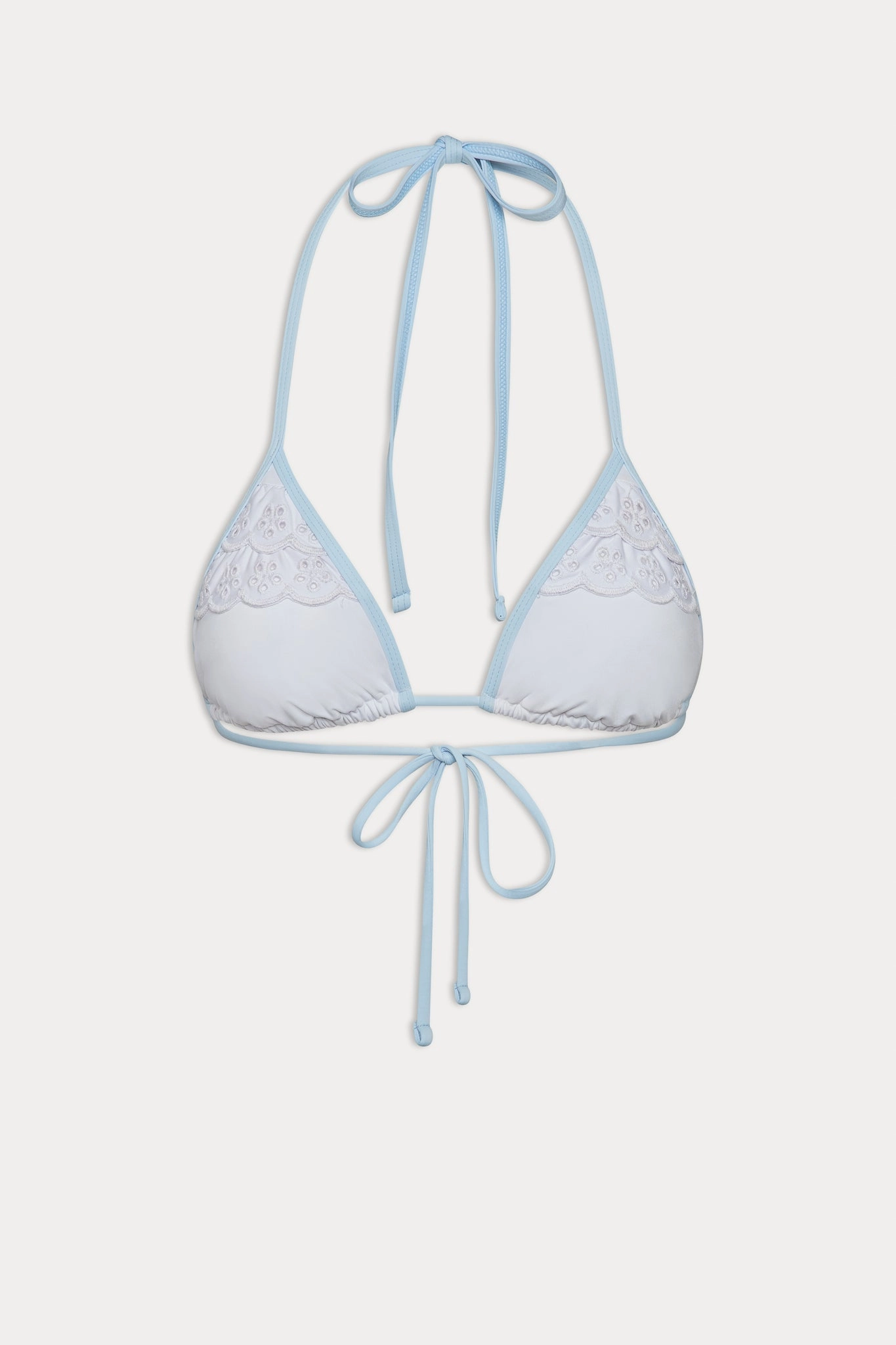 Nick Skimpy Triangle Bikini Top - Spring Cloud