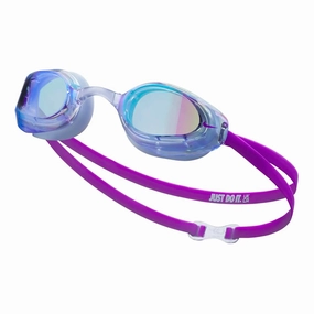 Nike Vapor Goggles - Lilac anti fog swim goggles, swim training goggles