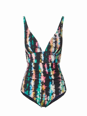 Niki One Piece Bimini Sky fashionable beach swimwear, modern womens bikinis