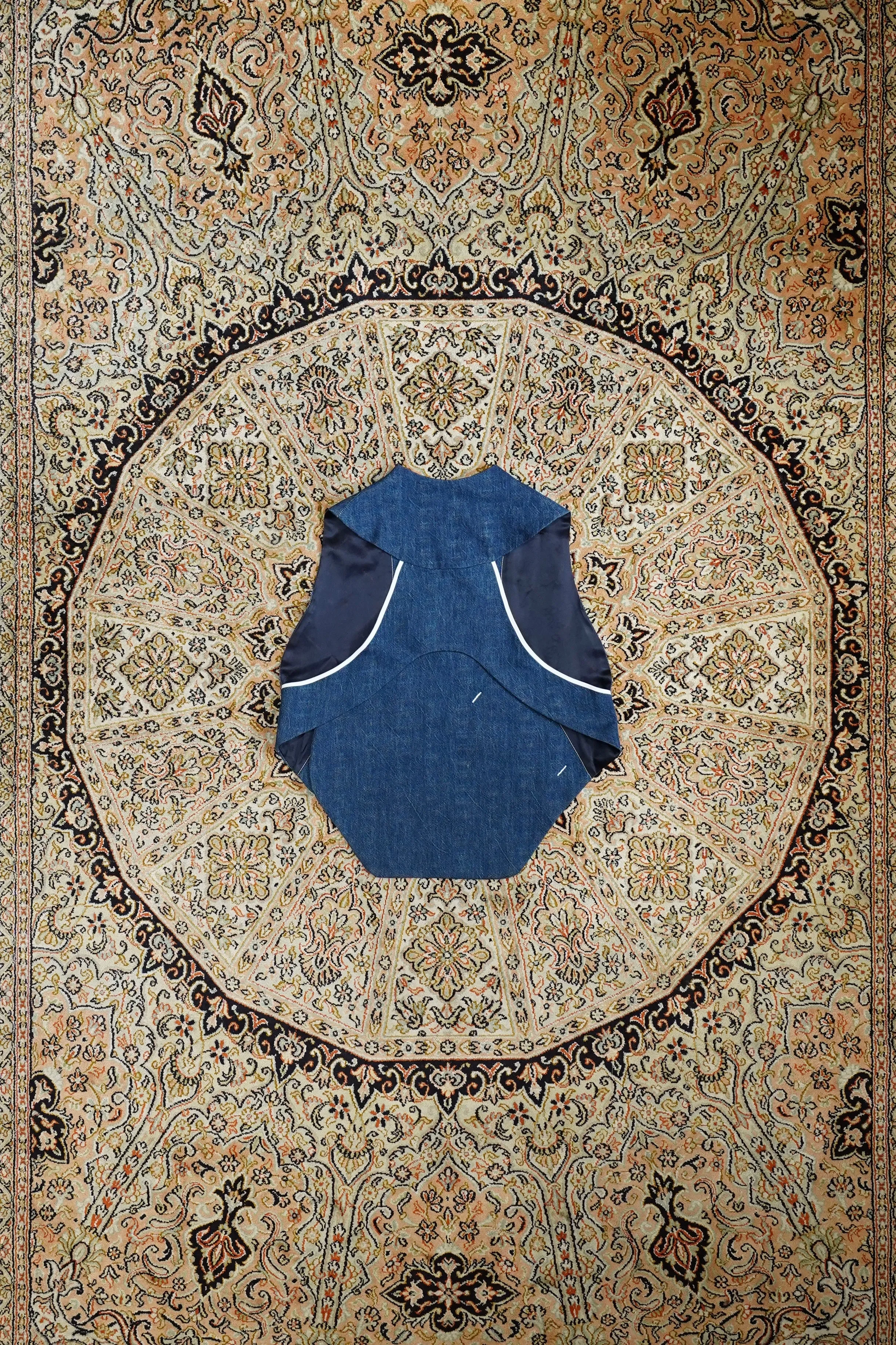 Nobuyuki Matsui Swimmy denim vest (Blue)