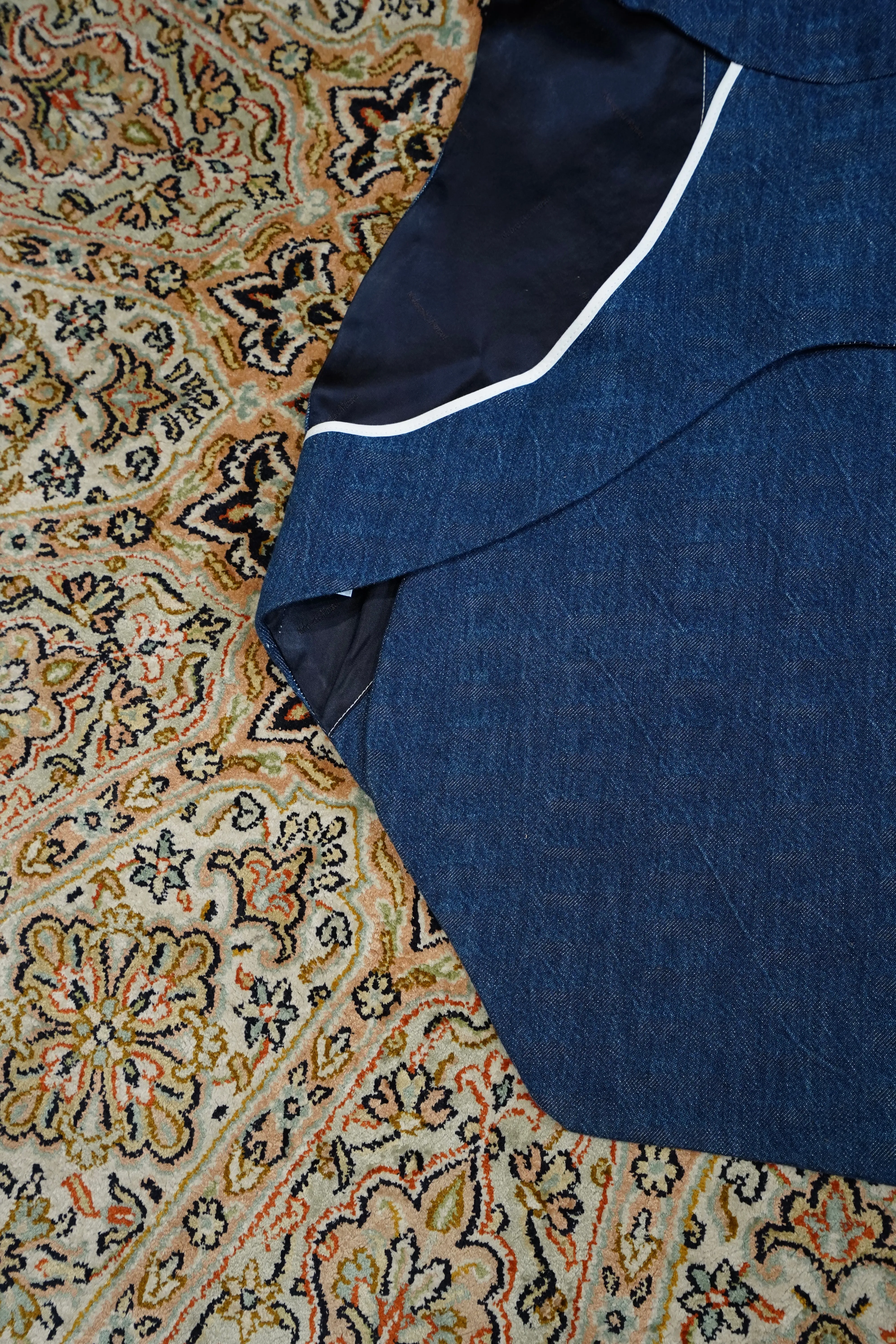 Nobuyuki Matsui Swimmy denim vest (Blue)