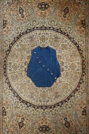 Nobuyuki Matsui Swimmy denim vest (Blue)