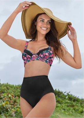 Nova Mesh Underwire Top - Hawaiian Hottie swimwear with tummy control, elegant swimsuits for women