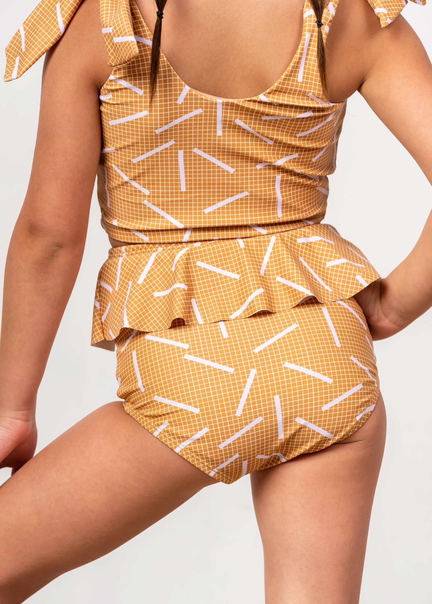 Off The Grid | Mini Peplum Bottoms