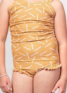 Off The Grid | Youth All Ruffled Up Bottoms cute girls swimsuits, stylish swimwear for girls