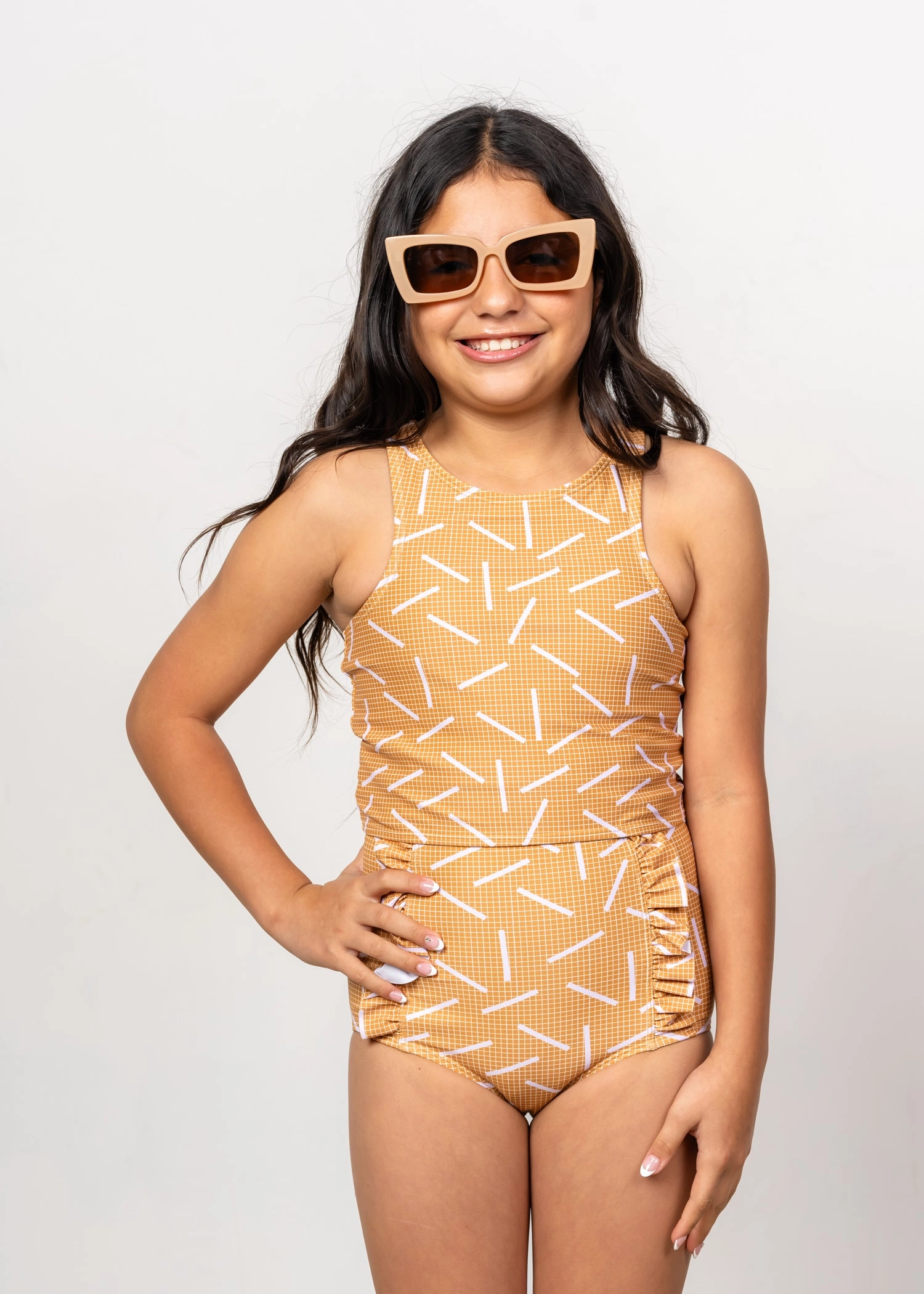 Off The Grid | Youth Racer Back Top