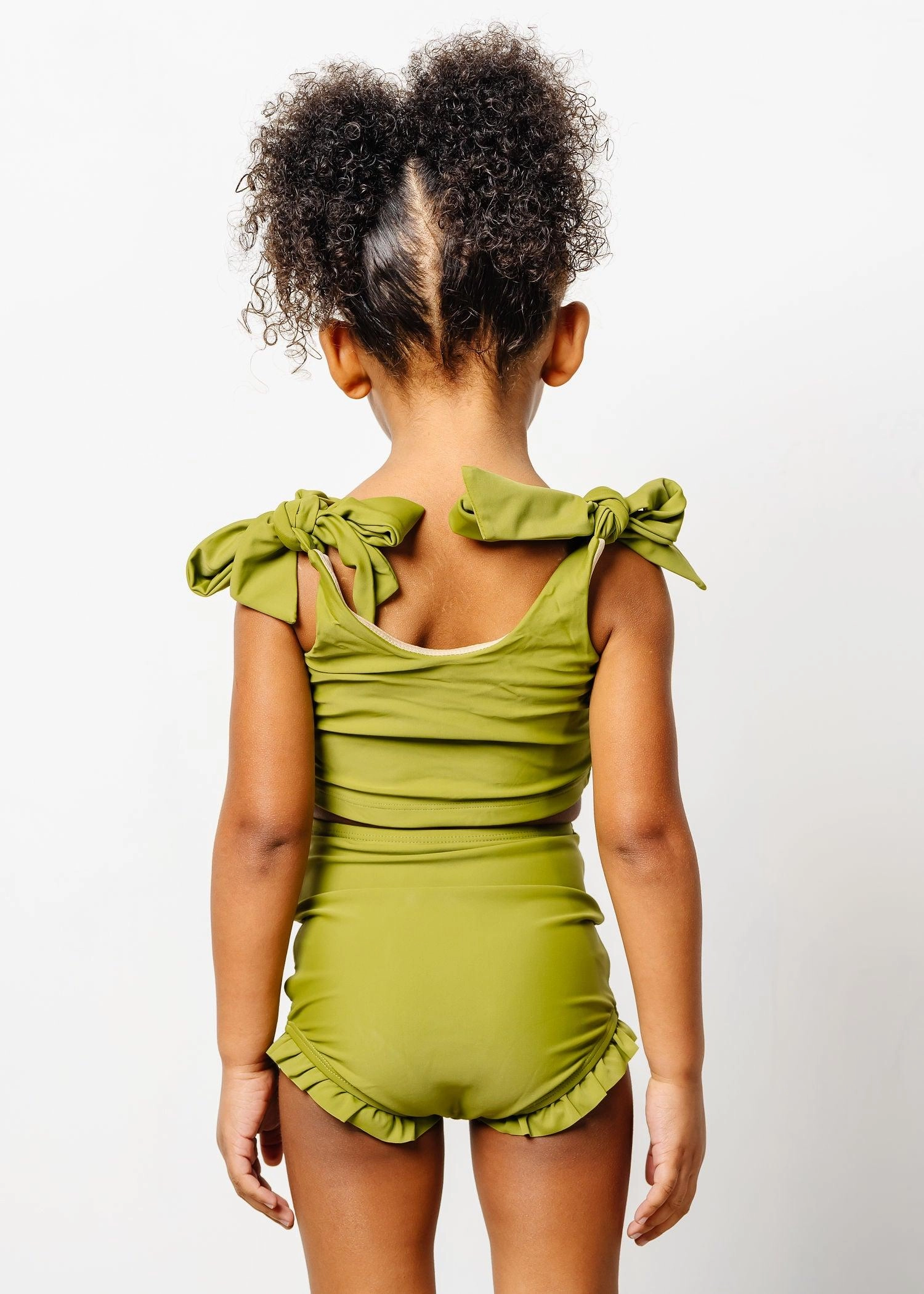 Olive Green | Mini All Ruffled Up Bottoms