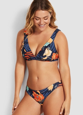 On Vacation Hipster Bikini Pants  - Indigo affordable swimwear for women, chic swimsuits for women