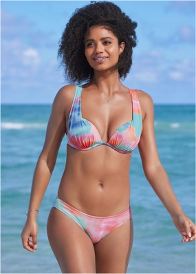 Over-The-Shoulder Marilyn Top - Afterglow womens sun protection swimwear, trendy swimwear collection
