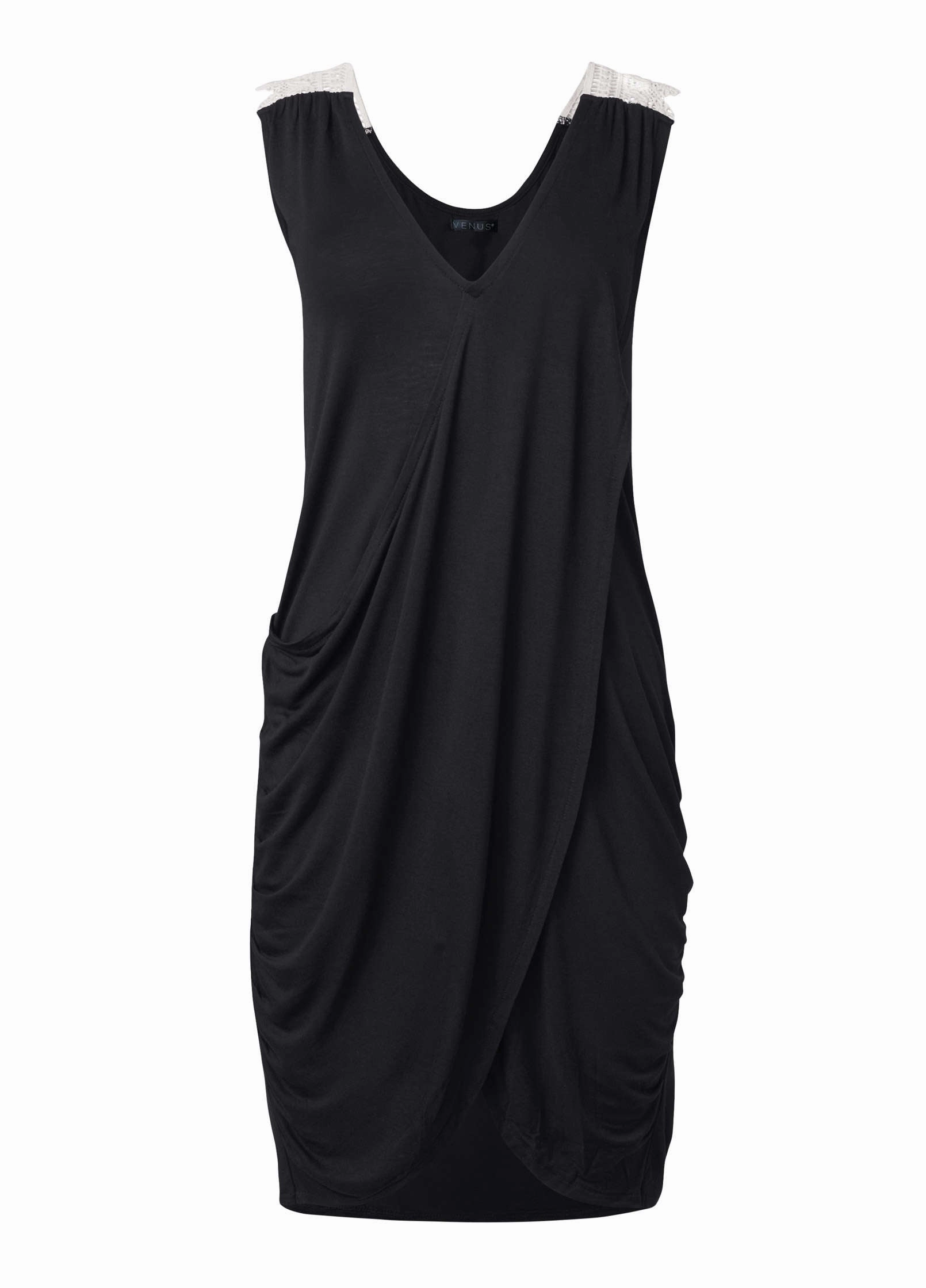 Overlay Cover-Up Dress - Black Beauty