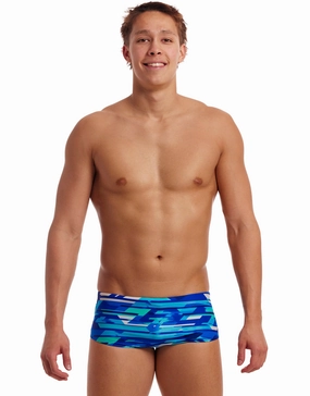 Pace Racer Sidewinder Swim Trunks - Blue casual mens swimwear, affordable swimwear for men