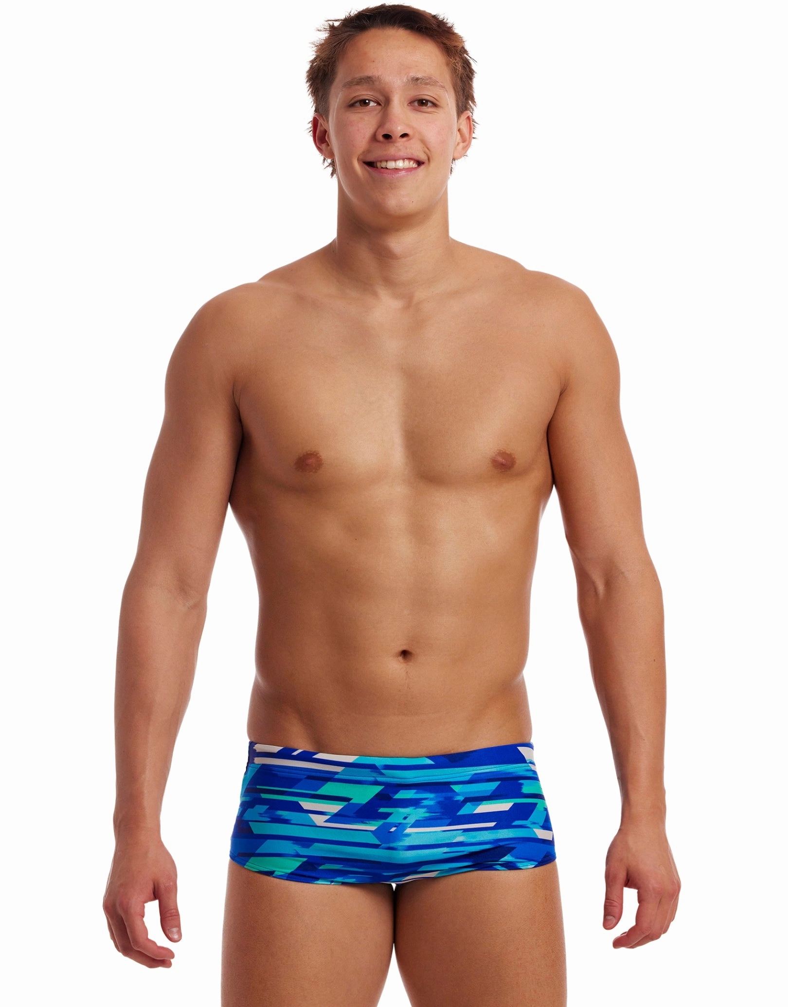 Pace Racer Sidewinder Swim Trunks - Blue casual mens swimwear, affordable swimwear for men