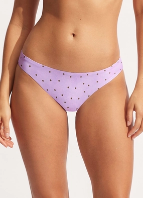 Paradise Garden Reversible Hipster - Lilac flattering swimwear women, comfortable swimwear for women