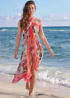 Pareo Swim Cover-Up - Tropic & Chill swimwear for all body types, comfortable womens beachwear