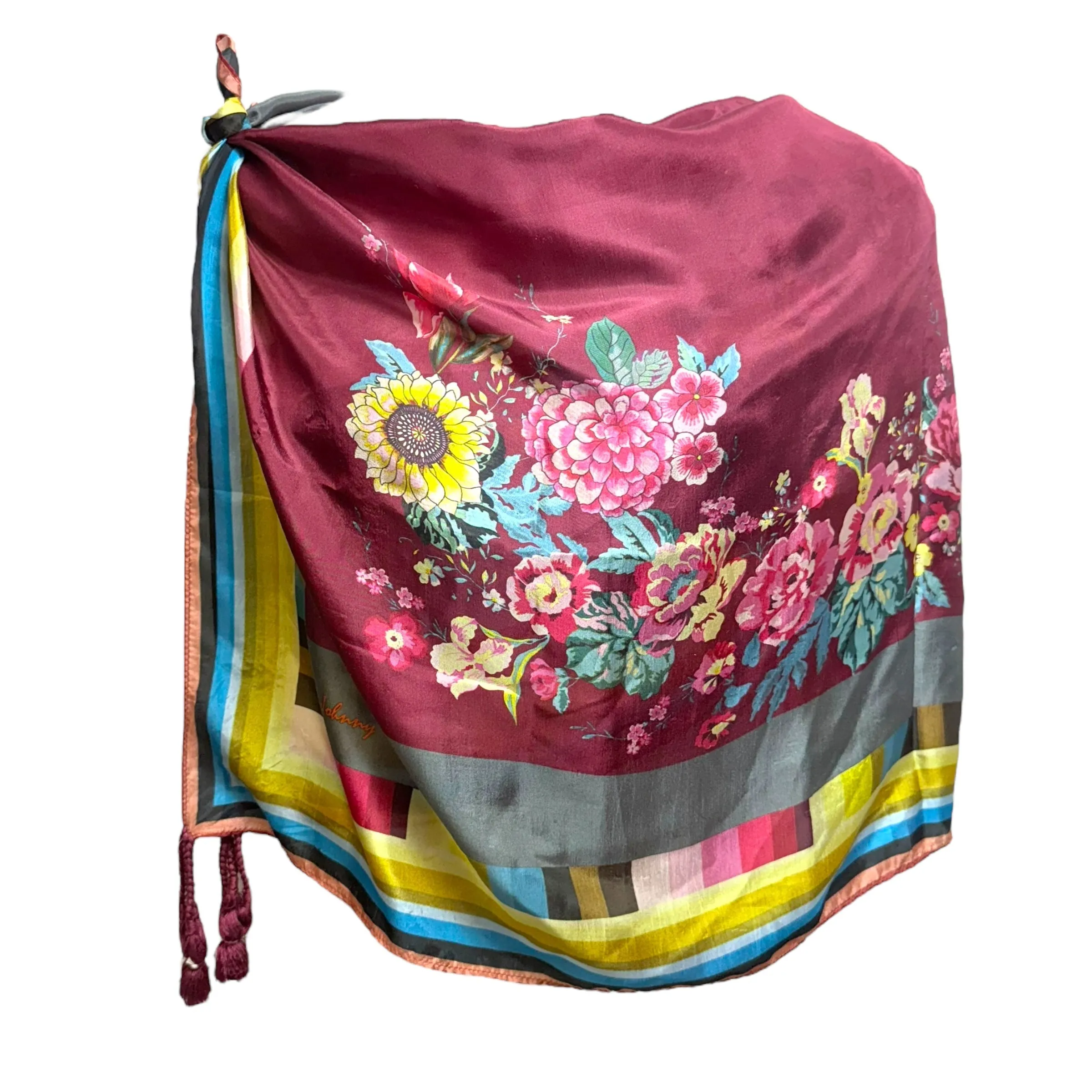 Piani Scarf Square By Johnny Was Johnny Was Clothing