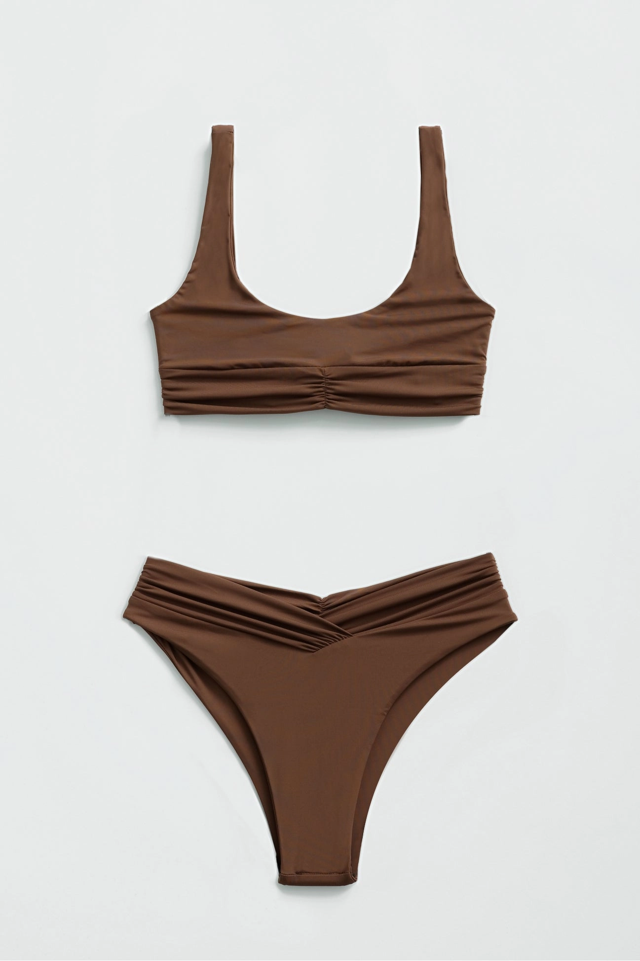 Pico High Waist Bottom - Chocolate