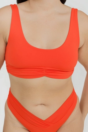 Pico Top - Mango soft fabric swimwear women, resort swimwear for ladies