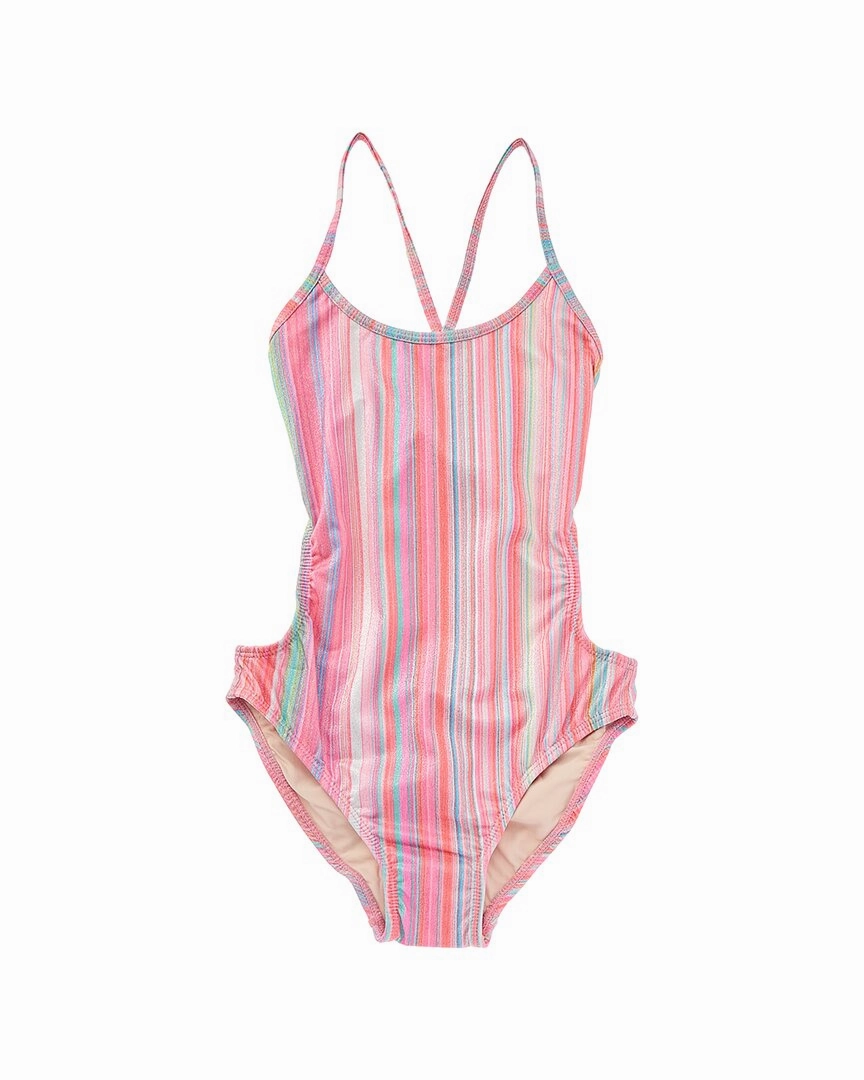 PilyQ Ayah Cutout One-Piece cute swimsuits for teen girls, modest teen swimwear