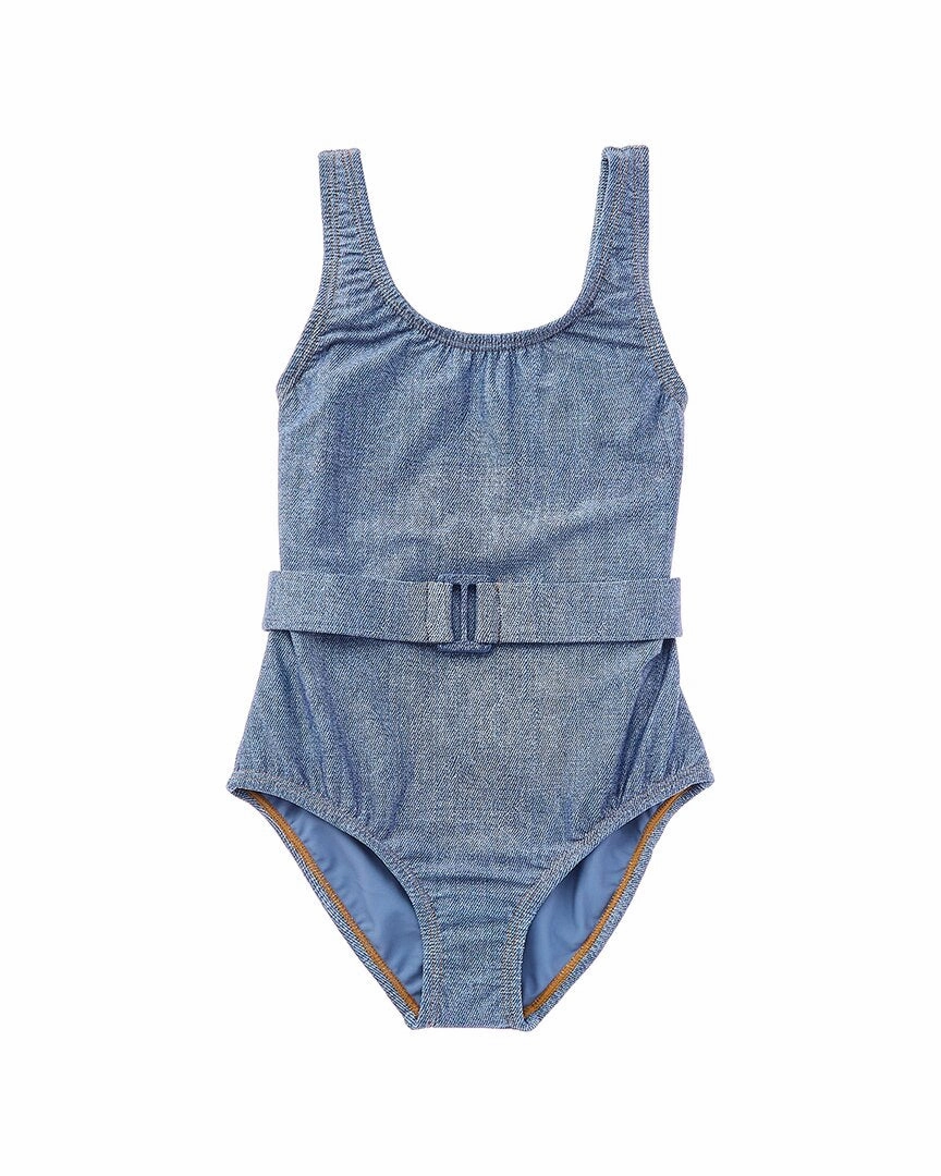 PilyQ Belted One-Piece stylish teen girl swimsuits, teen girls swimwear sets