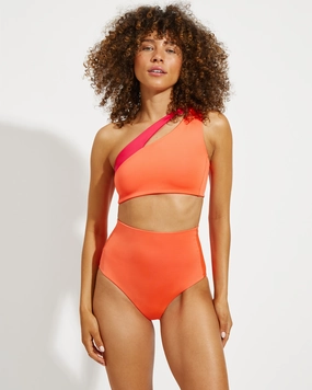 Playa Top - Aperol / La La Land lightweight women's swimwear, chic swim outfits for beach