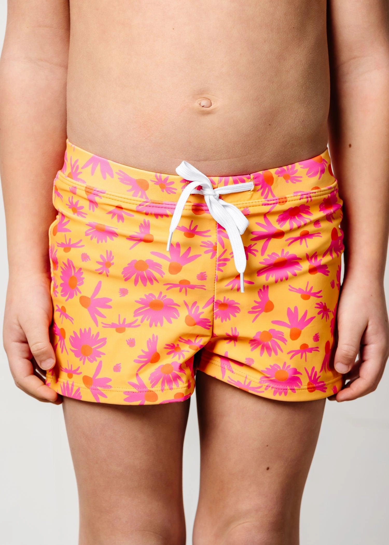 Playful Daisies | Mini Euro Shorts