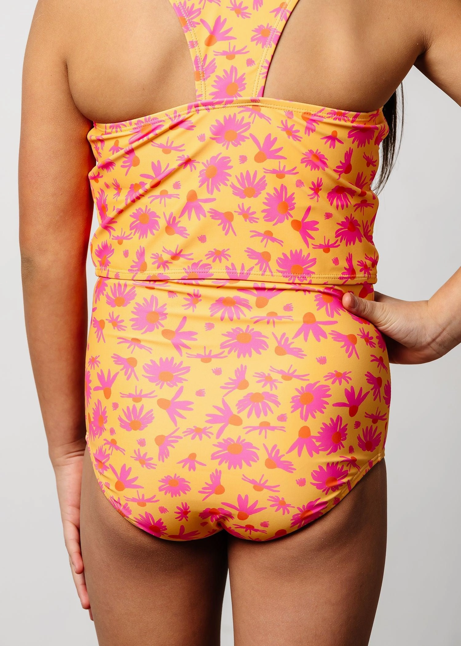 Playful Daisies | Youth High-Waisted Bottoms