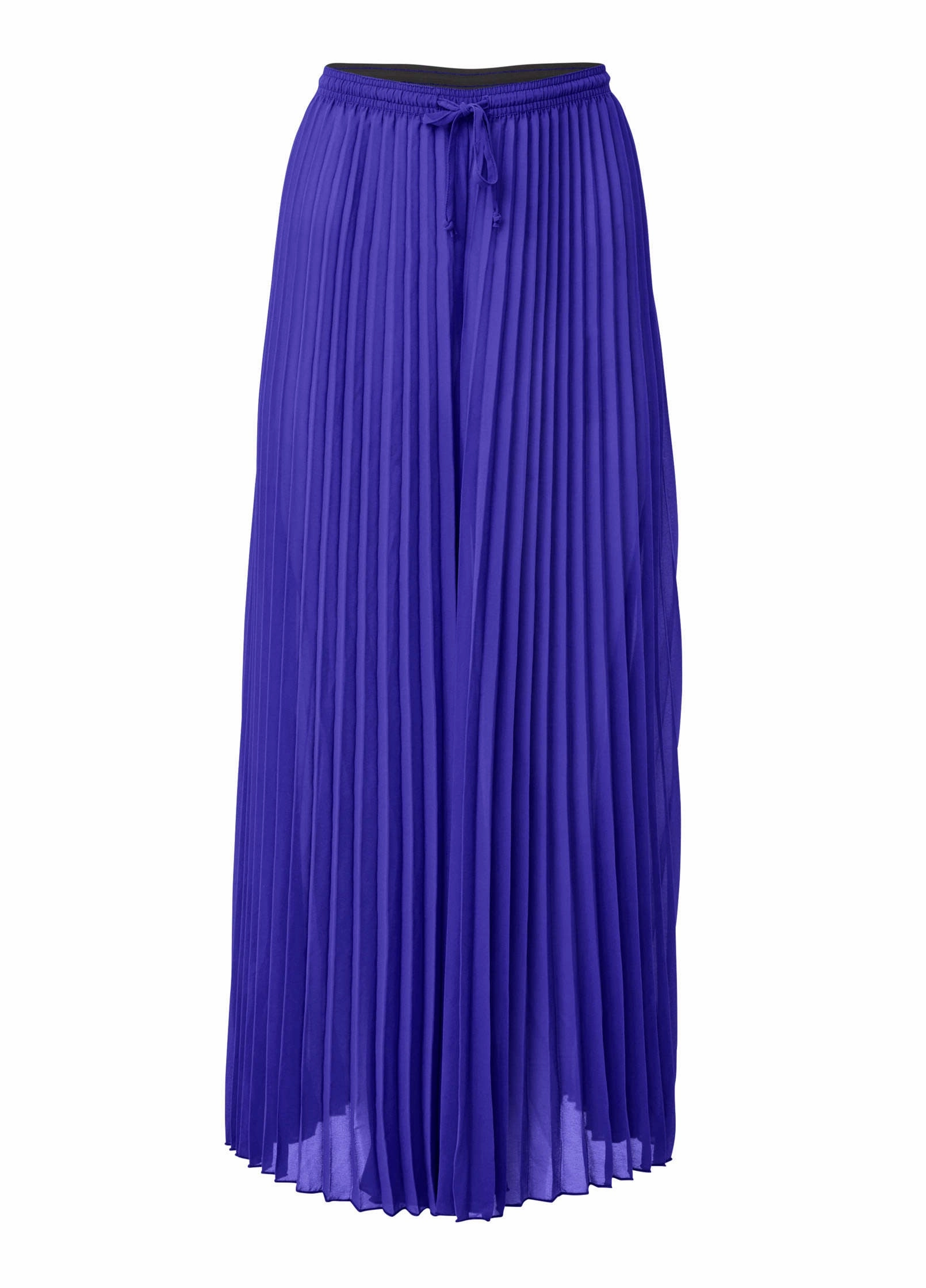Pleated Cover-Up Pants - Cobalt Blue