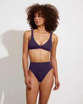 Plunge Top - Legend sleek design swimwear for women, minimalist swim styles