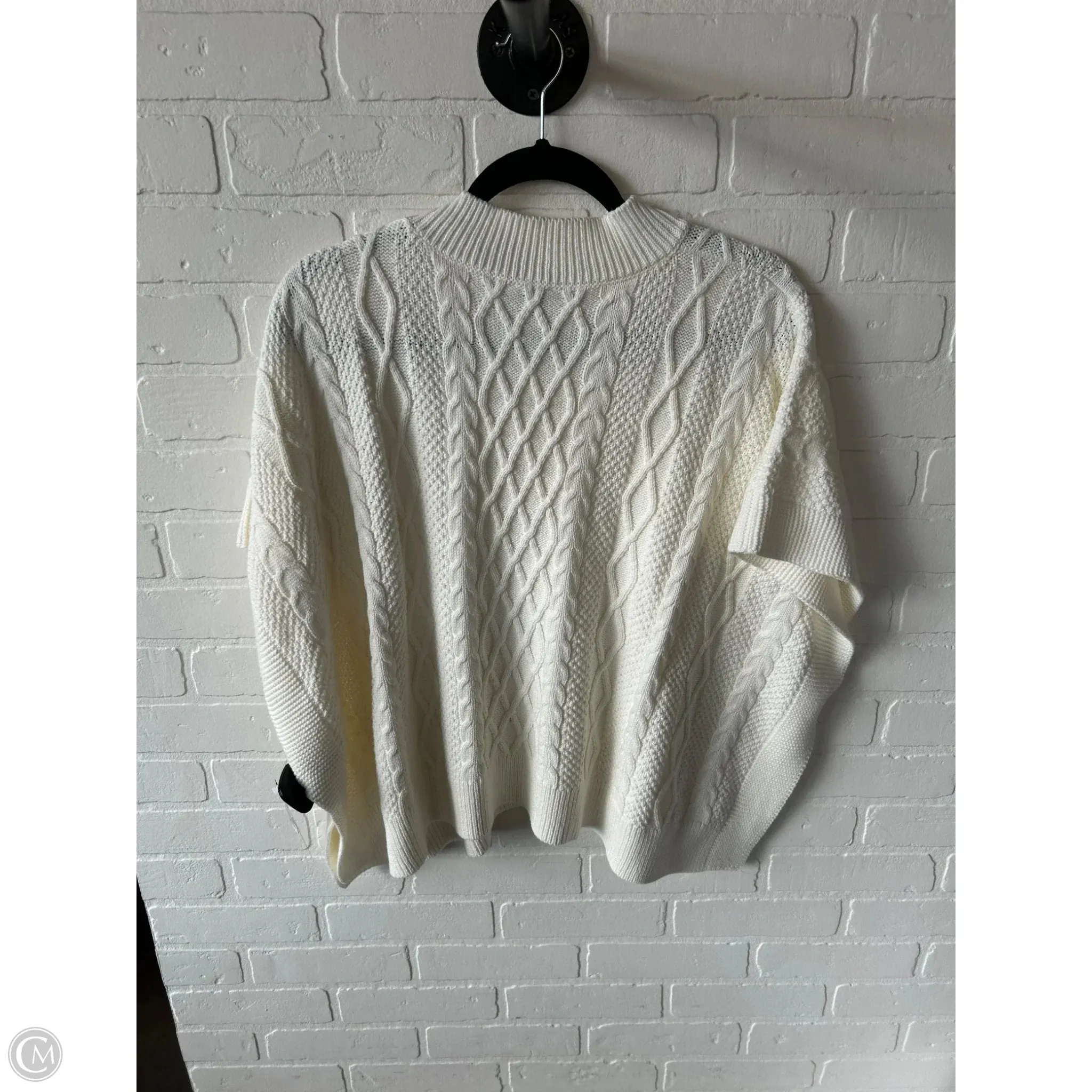 Poncho By J. Crew In White, Size: Osfm j crew
