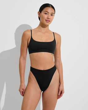 Pool Days Top - Jet sleek design swimwear for women, minimalist swim styles