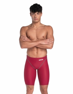 Powerskin ST NEXT Jammer - Deep Red competitive swimwear for men, mens racing swimsuits