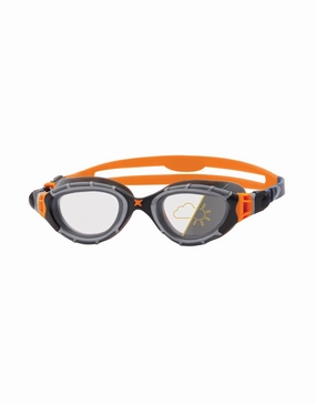 Predator Flex Reactor Swim Goggles - Photochromic Lens adult swim goggles, best swim goggles for adults