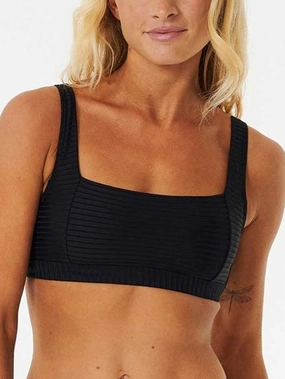 Premium Surf D-DD Crop Bikini Top basic swimsuits for women, durable swimwear for ladies
