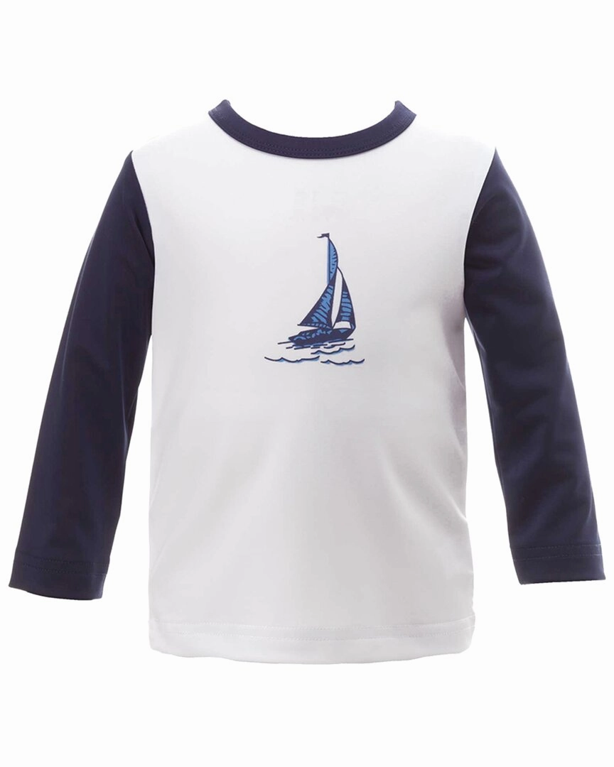 Rachel Riley Sailboat Rashguard boys swimwear sets, boys swim trunks