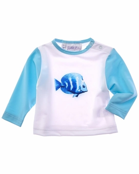 Rachel Riley Tropical Fish Rash Guard cute swimsuits for teen girls, modest teen swimwear