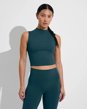 Rays Sleeveless Top - Deep End sleek design swimwear for women, minimalist swim styles