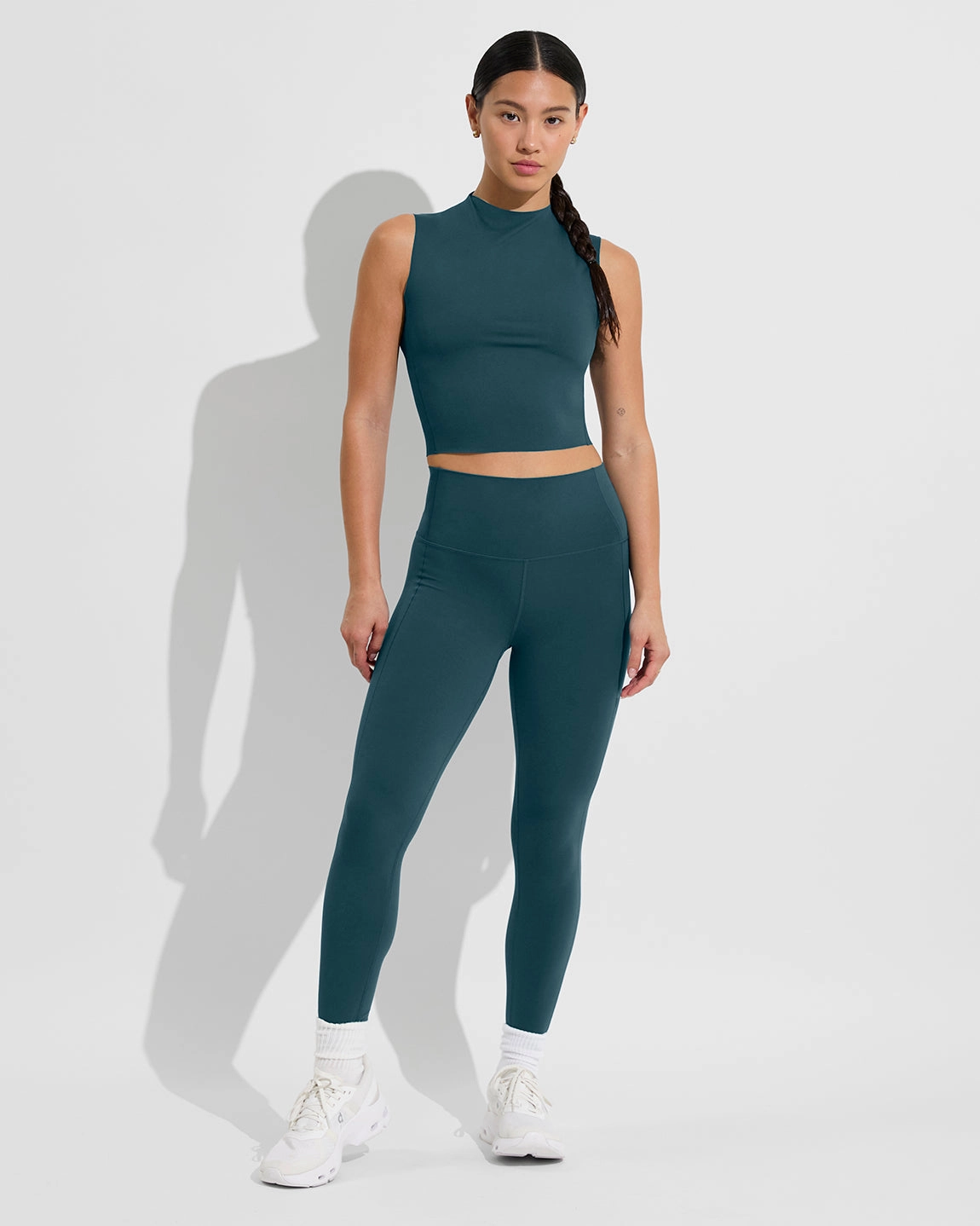 Rays Sleeveless Top - Deep End