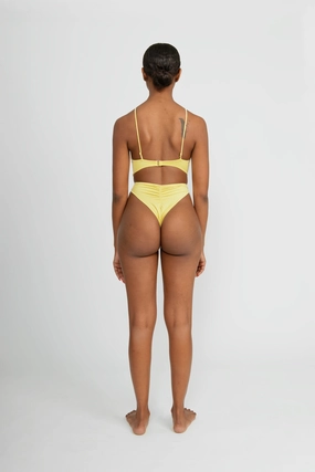 Reese Bottom - Canary soft fabric swimwear women, resort swimwear for ladies
