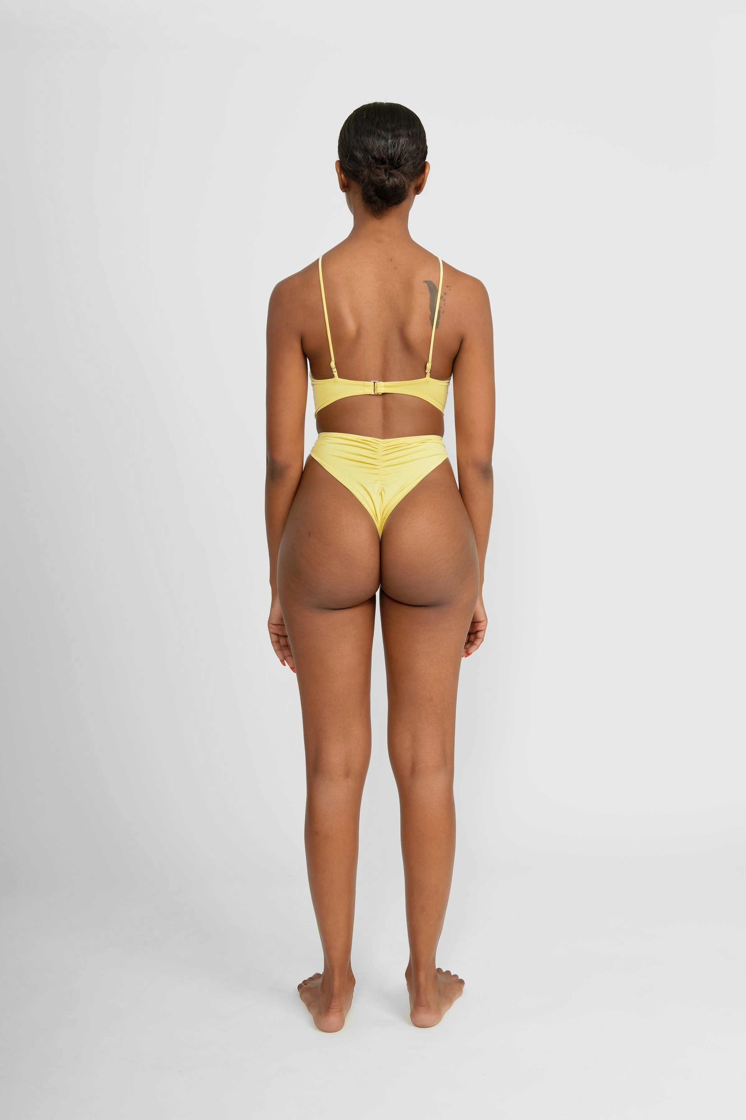 Reese Bottom - Canary soft fabric swimwear women, resort swimwear for ladies